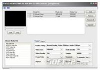 A123 AVI MPEG WMV MOV MP4 FLV Converter screenshot 2