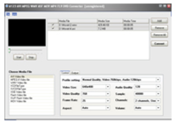 A123 AVI MPEG WMV MOV MP4 FLV Converter screenshot 3