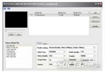 A123 AVI to WMV MPEG MP4 MOV Converter screenshot 2