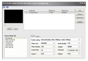 A123 AVI to WMV MPEG MP4 MOV Converter screenshot 3