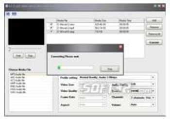 A123 AVI WMV MP4 to MP3 AMR Converter screenshot 2