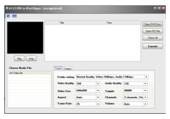 A123 DVD to iPod Ripper screenshot 2