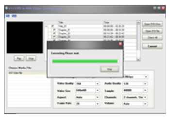 A123 DVD to WMV Ripper screenshot 2