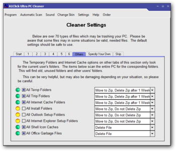 A1Click Ultra PC Cleaner screenshot 10