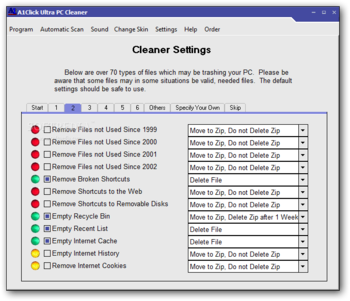 A1Click Ultra PC Cleaner screenshot 5