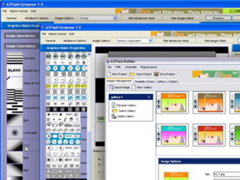 a2 flash slideshow editor screenshot 2
