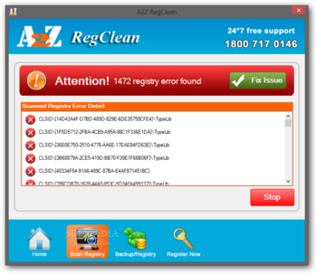 A2Z RegClean screenshot