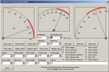 A3nalogGauge screenshot