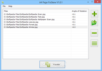 A4 Page FixSkew screenshot