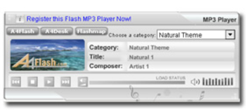 A4Desk Flash Music Player screenshot 2