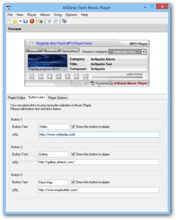 A4Desk Flash Music Player screenshot 3