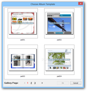 A4Desk Flash Photo Gallery Builder screenshot 2