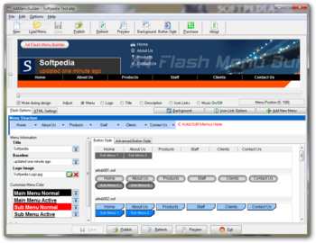 A4MenuBuilder screenshot