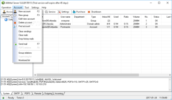 AA Mail Server screenshot 3