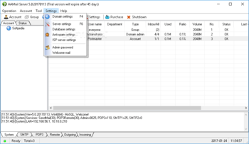 AA Mail Server screenshot 5