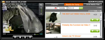 AAA Media Player screenshot