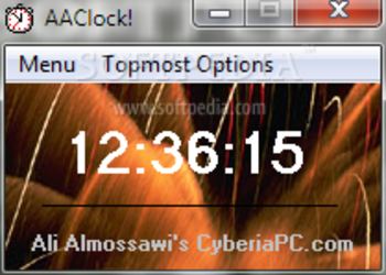 AAClock screenshot