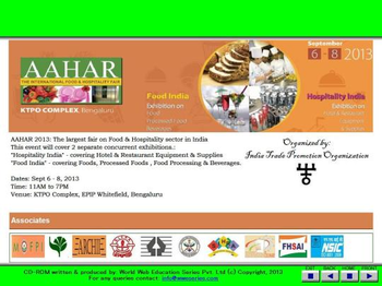 Aahar International Food & Hospitality 2013 screenshot 3