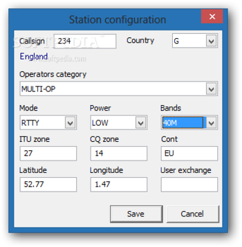 AALog contest module screenshot 2