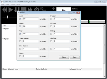 AAMP- Advanced AutoIt Media Player screenshot 2