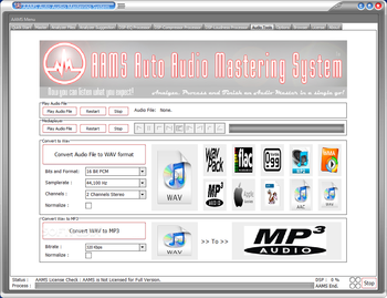 AAMS Auto Audio Mastering System screenshot 13