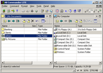 AB Commander LITE screenshot 2