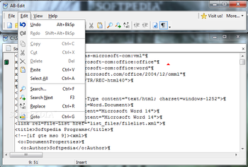 AB-Edit screenshot 2