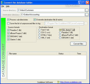 ABA Database Convert screenshot 2