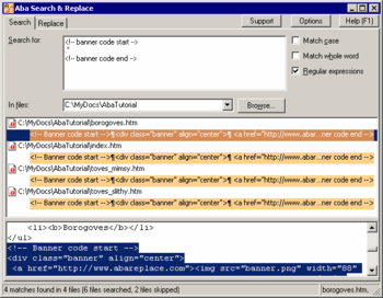 Aba Search and Replace screenshot 3