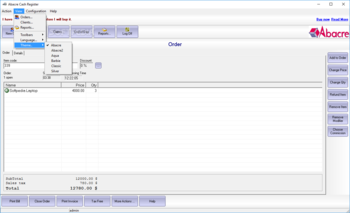 Abacre Cash Register screenshot 5