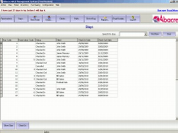 Abacre Cloud Hotel Management System screenshot