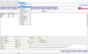 Abacre Hotel Management System screenshot 14