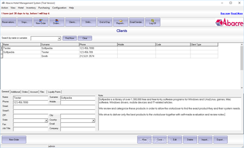 Abacre Hotel Management System screenshot 6