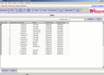 Abacre Hotel Management System screenshot 3