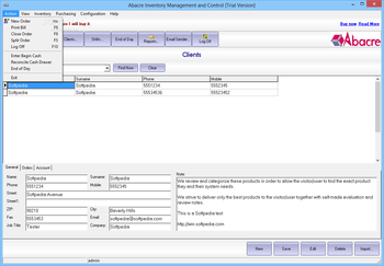 Abacre Inventory Management and Control screenshot 2