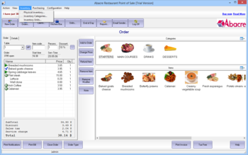 Abacre Restaurant Point of Sales screenshot 10