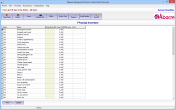 Abacre Restaurant Point of Sales screenshot 13