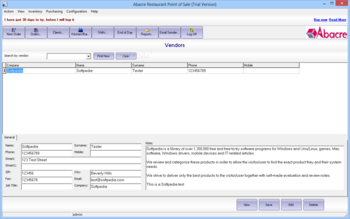 Abacre Restaurant Point of Sales screenshot 14