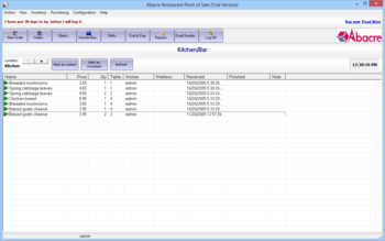Abacre Restaurant Point of Sales screenshot 4