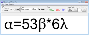 Abacus Math Writer screenshot