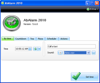 AbAlarm 2010 screenshot