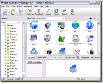 ABB Icon Library Manager screenshot