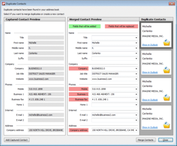 ABBYY Business Card Reader screenshot 3