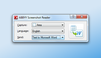 ABBYY Screenshot Reader screenshot 3