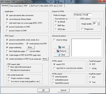 ABC Amber CHM Converter screenshot 3