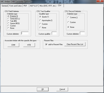 ABC Amber CHM Converter screenshot 7