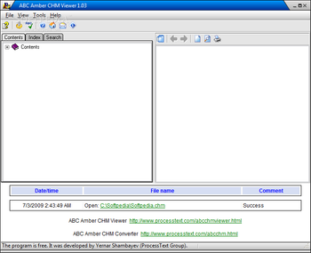 ABC Amber CHM Viewer screenshot
