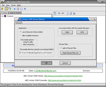 ABC Amber CHM Viewer screenshot 2
