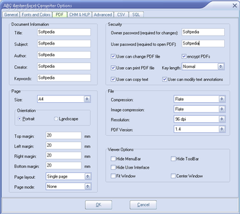 ABC Amber Excel Converter screenshot 2