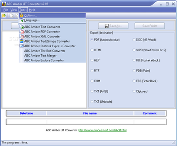 ABC Amber LIT Converter screenshot 2